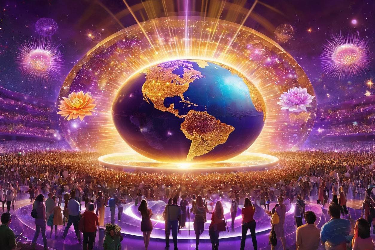 a-digital-artwork-depicting-a-large-glowing-globe-at-the-center-of-the-composition-with-bright-lig-257960140