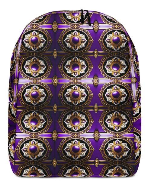 Onegodian Flower Jewel: Design 01 – Minimalist Backpack