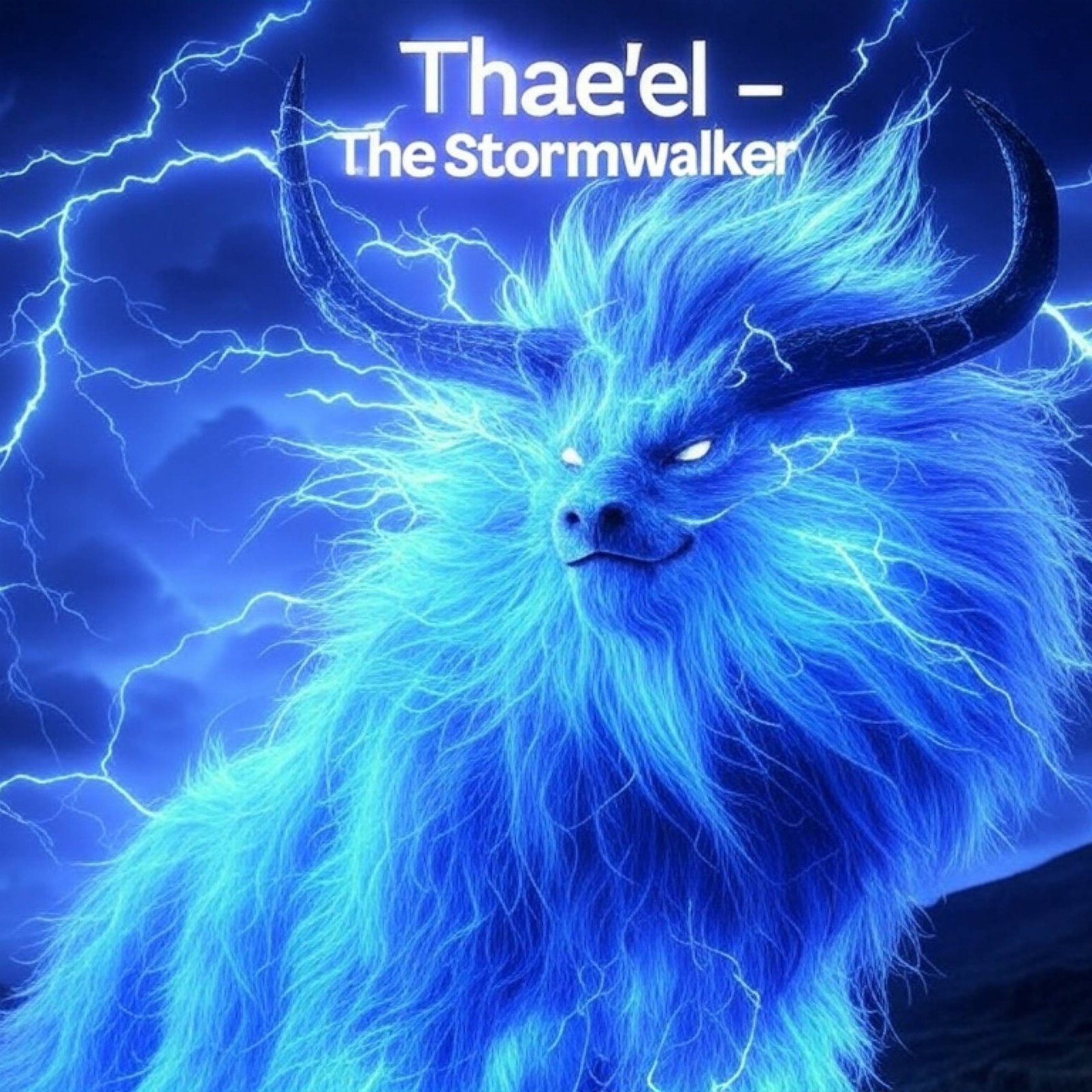 The Divine 9:7 Thae’el – The Stormwalker™ (Digital Scroll + Art + Certificate)