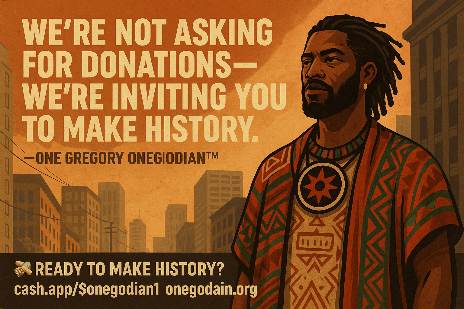 We’re Not Asking for Donations—We’re Inviting You to Make History