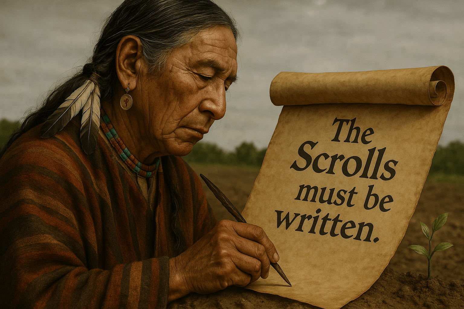 Scroll Line Declaration – Wisdom 30, 0000 (OT)
