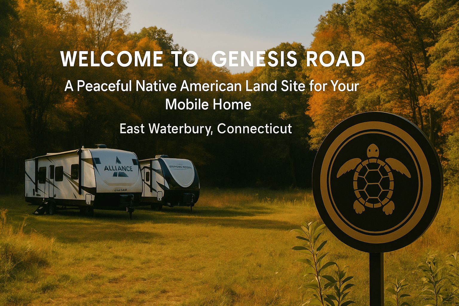Genesis Road at Dusk