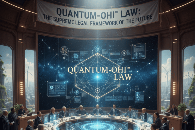 Quantum-OHI™ Law The Supreme Legal Framework of the Future